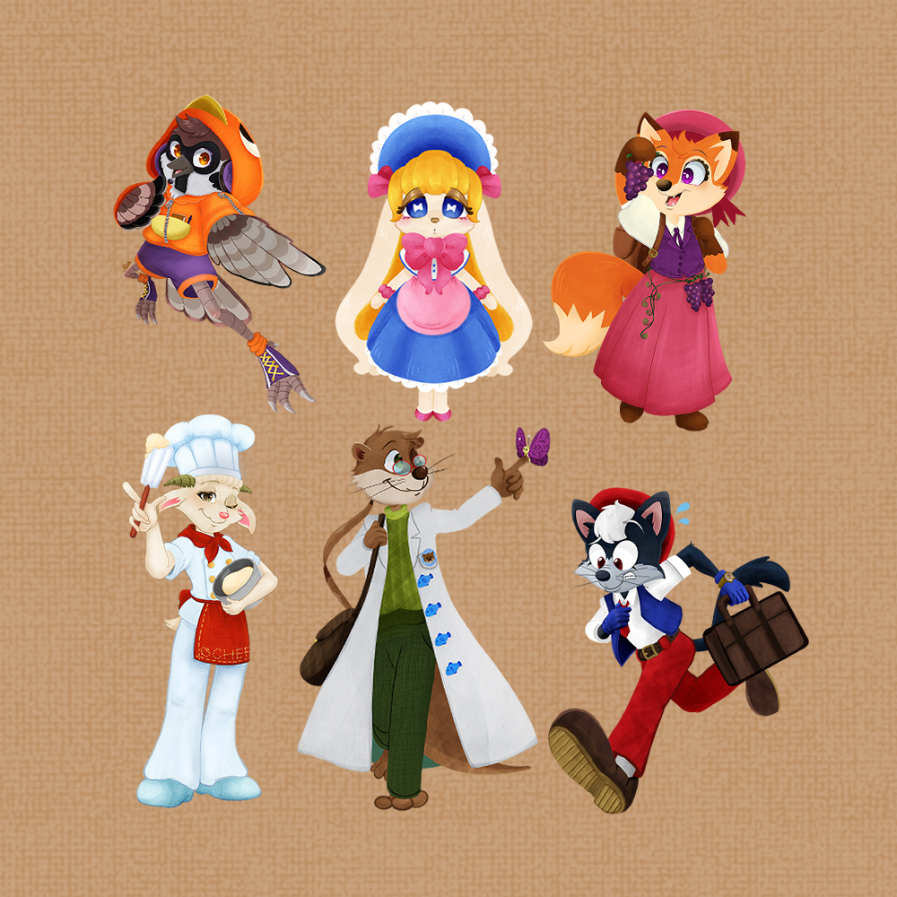 あなただけのケモキャラを作ります 《好き！》がオリジナルキャラクターに。商用利用可！ イメージ2