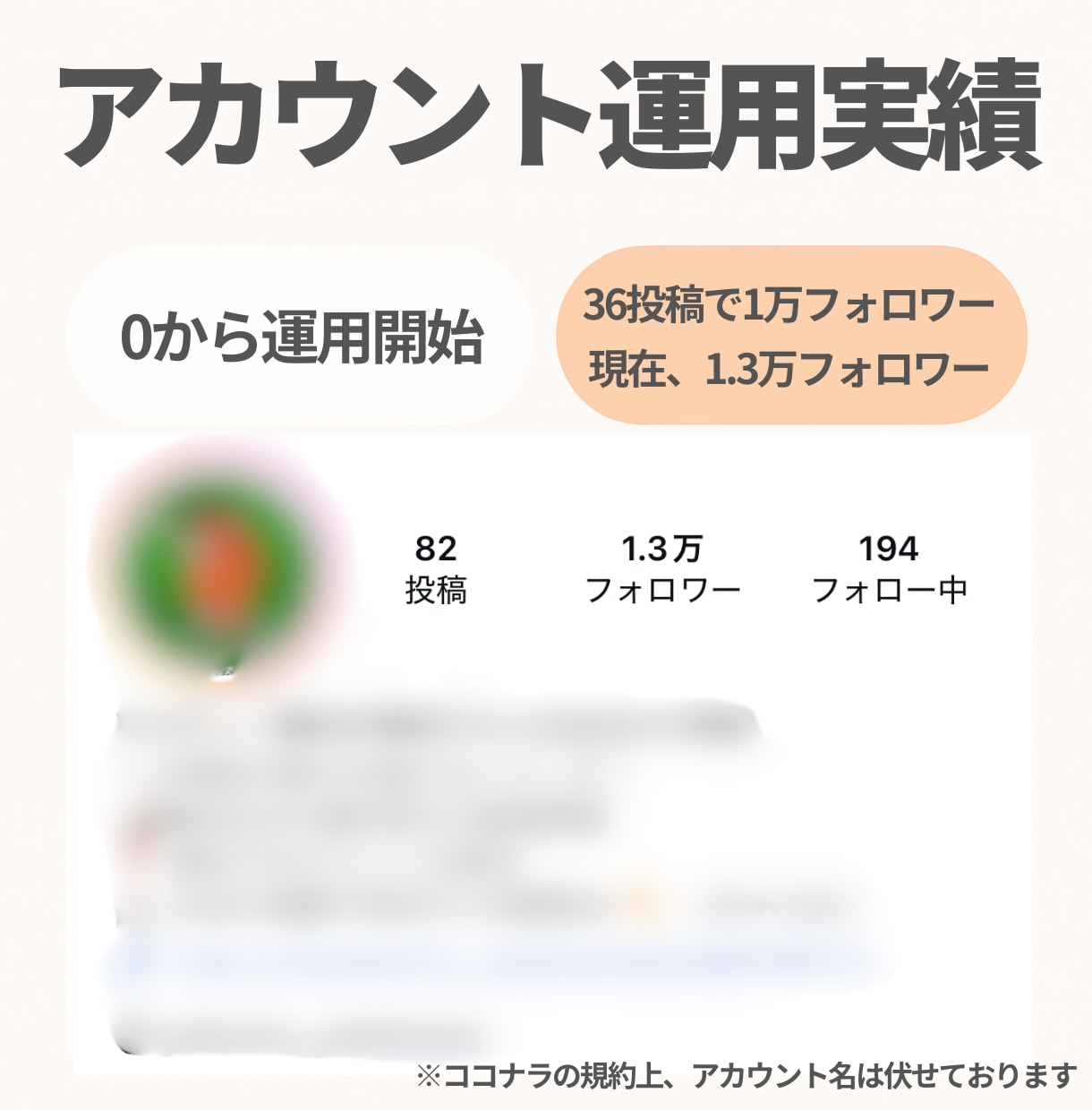 Instagramのフォロワー数をプロが伸ばします 2万フォロワー達成実績多数！インスタ爆伸びの秘訣をプロが伝授 イメージ5