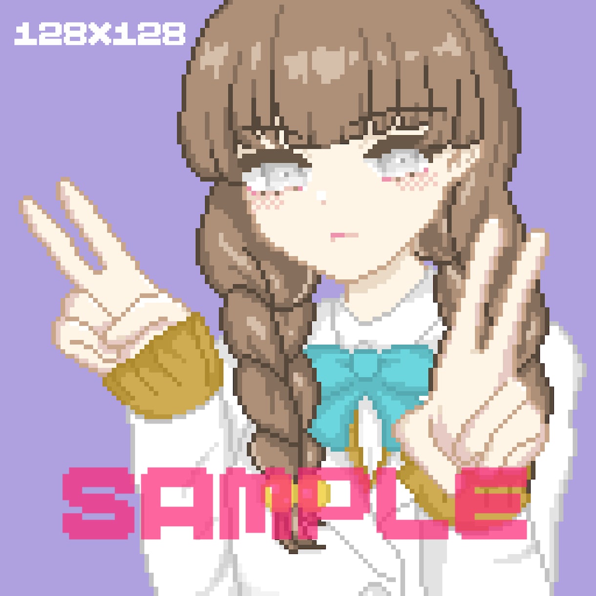 夢絵対応可！ドット絵作成いたします カップルイラスト、夢絵描きます イメージ2