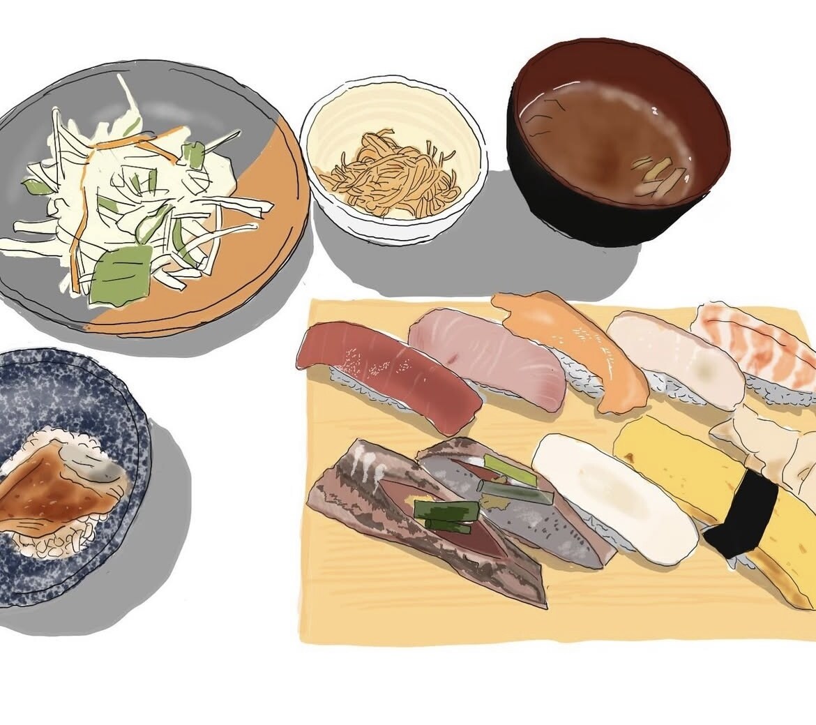 シズル感のある食べ物を描きます お写真をもとにリアルで温かみのあるイラストを作成します☆ イメージ5