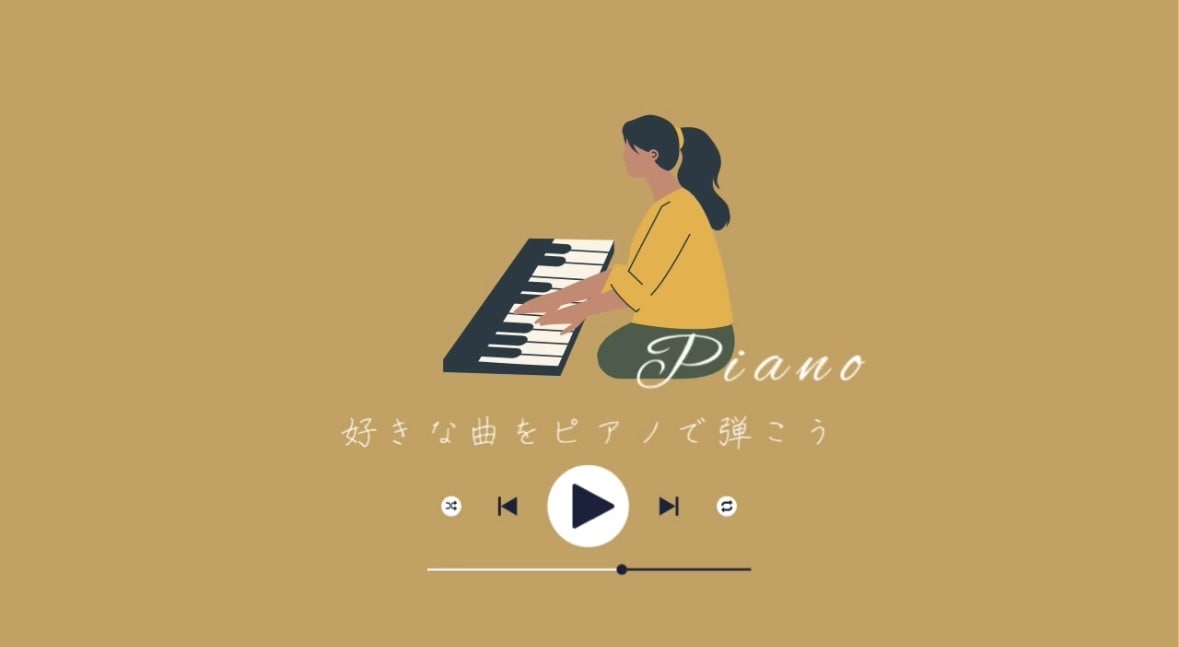 楽譜作成！弾きたい曲のピアノ楽譜を作成します アニソン・ボカロ・ジブリも対応！ピアノで弾きたい曲を弾こう！ イメージ2