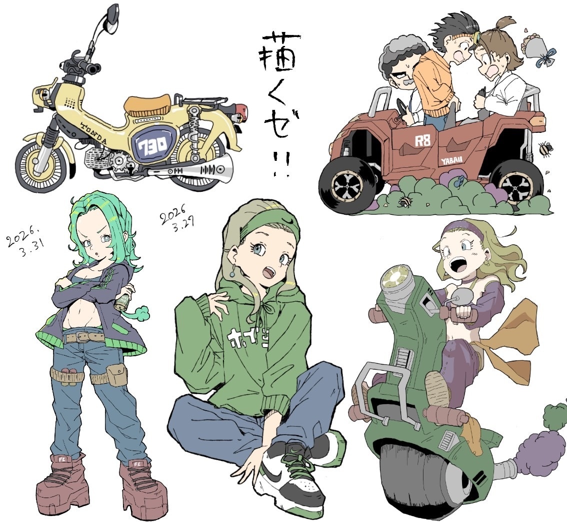 線画強め、見やすく可愛いイラストを制作致します 美術大学卒業生が見栄えするイラスト制作致します！ イメージ1