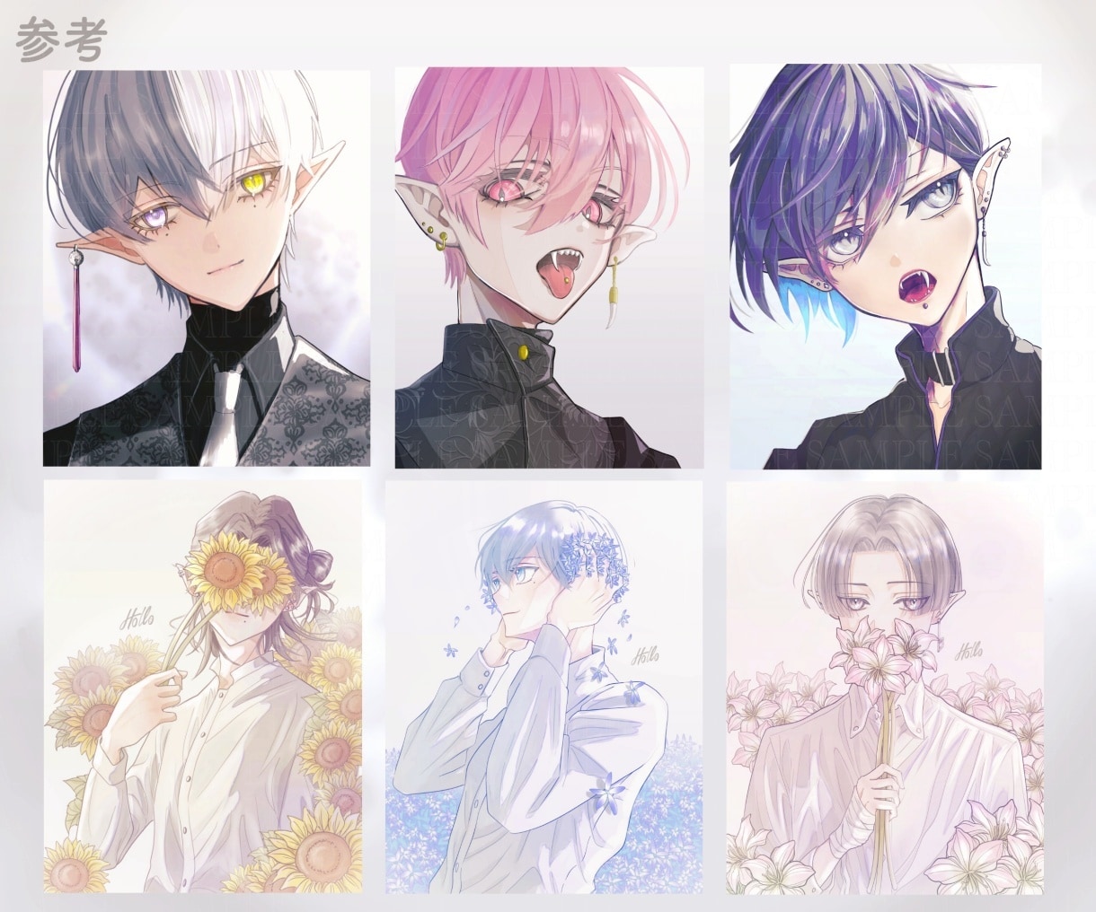 ご希望のイメージに沿った一枚絵描きます サムネイル、歌ってみた動画、ラノベ表紙、夢絵など描きます！ イメージ2
