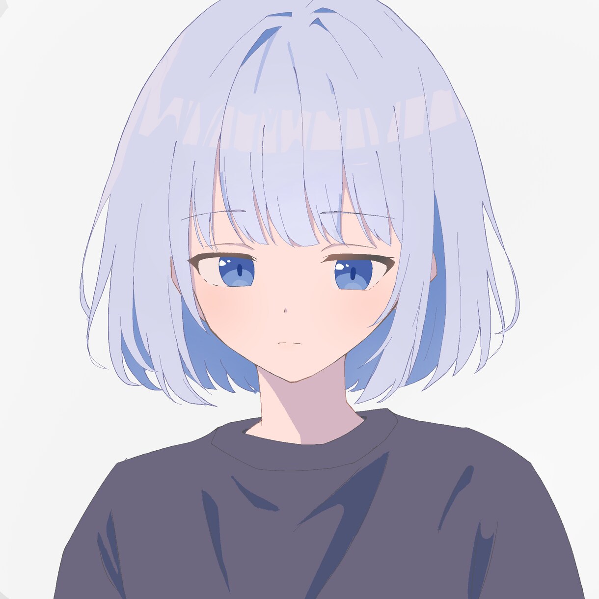 透明感のあるSNSアイコン描きます ご希望に添えるよう丁寧に仕上げます。 イメージ4