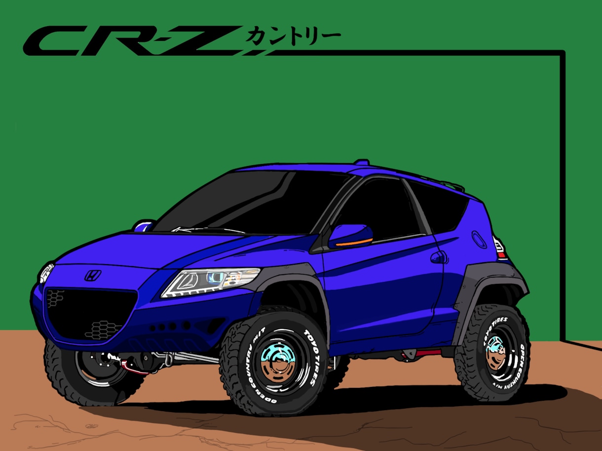 あなたの愛車、大好きな車を描きます スタンダードプラン（内装やナンバープレート無し） イメージ4
