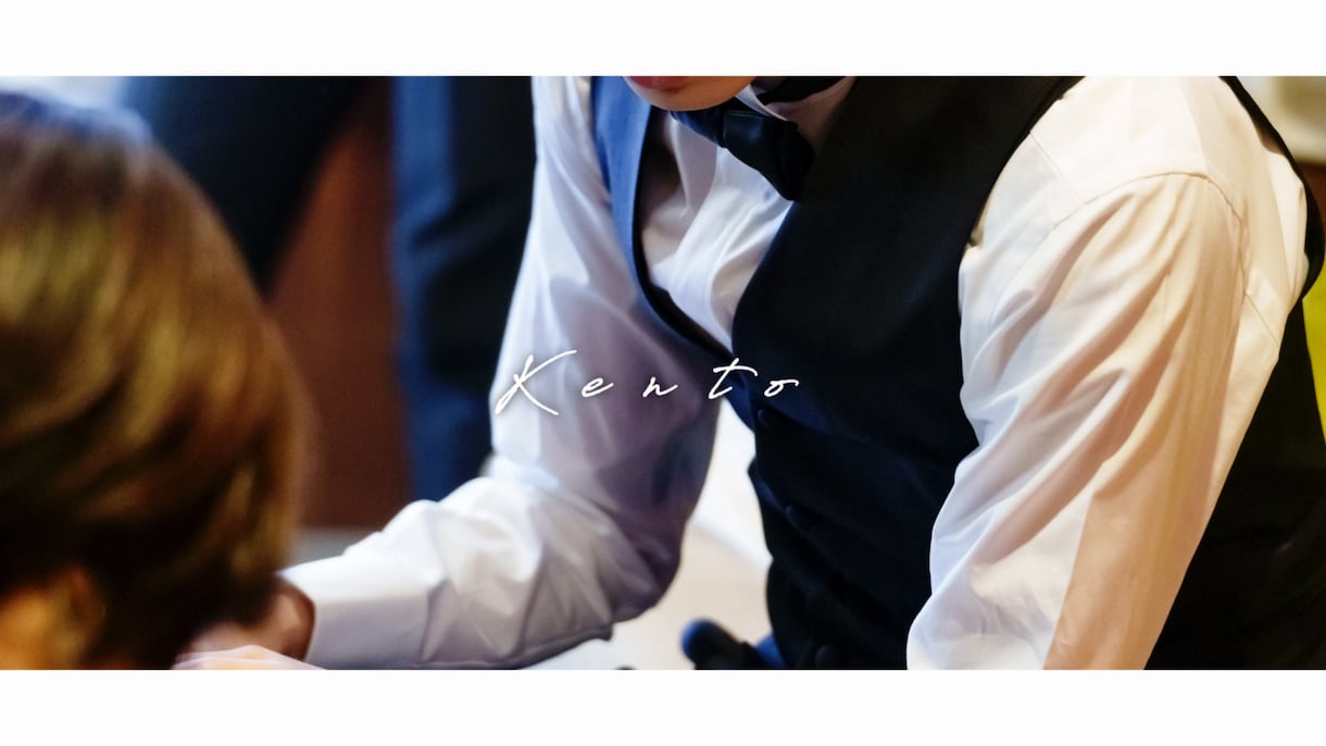 ワンランク上の結婚式オープニングムービーを作ります ₊✧˚どんな式にもマッチする、おしゃれで上質な雰囲気˚✧₊ イメージ4