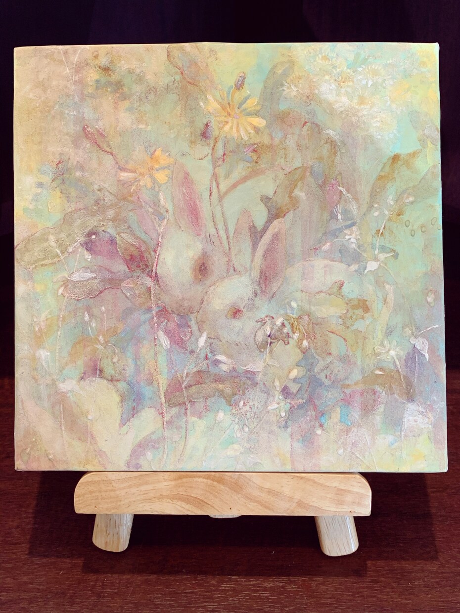 ペットや植物の絵画を描きます 新岩絵具やアクリルガッシュで動植物を写実めに描きます イメージ3