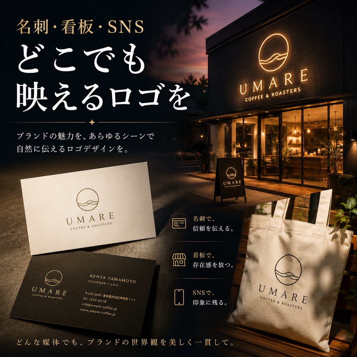 3社様限定価格！世界観が伝わるロゴを制作します 世界観が伝わるロゴを制作　3案提案・修正無制限 イメージ3