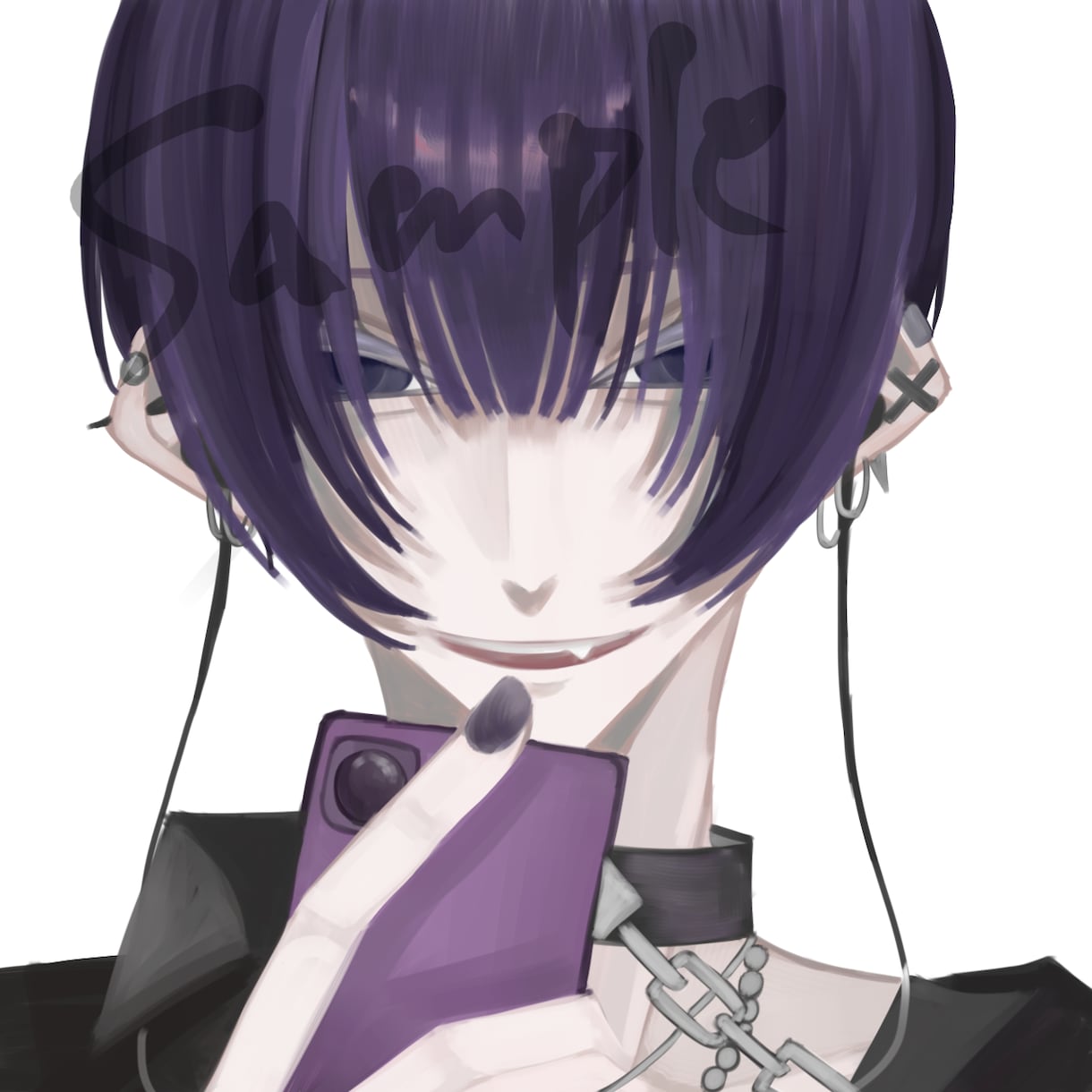 人物イラストを描きます かっこいい系の厚塗りの人物イラスト イメージ5