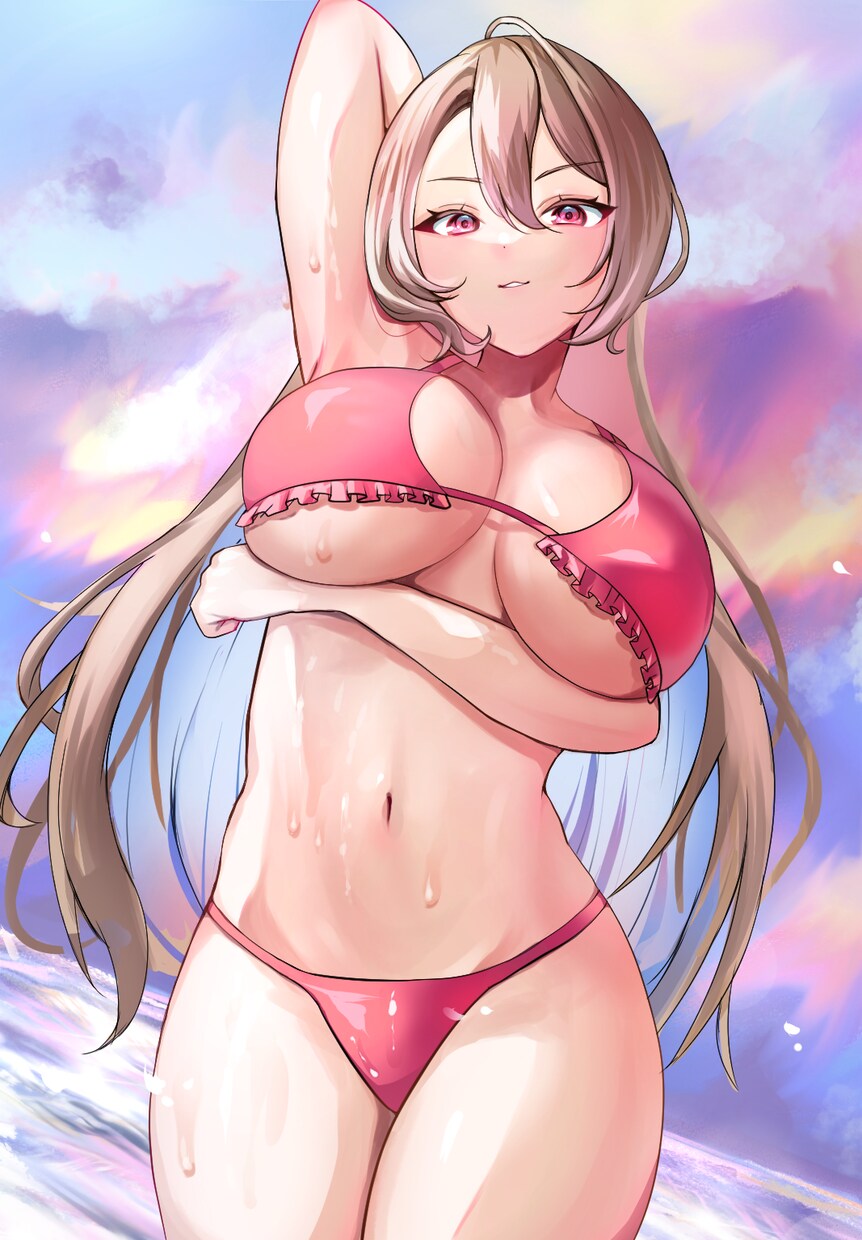 キャラクターメインの一枚絵を描きます 目を引くイラスト！オールジャンル対応します！最短3日納品可能 イメージ3