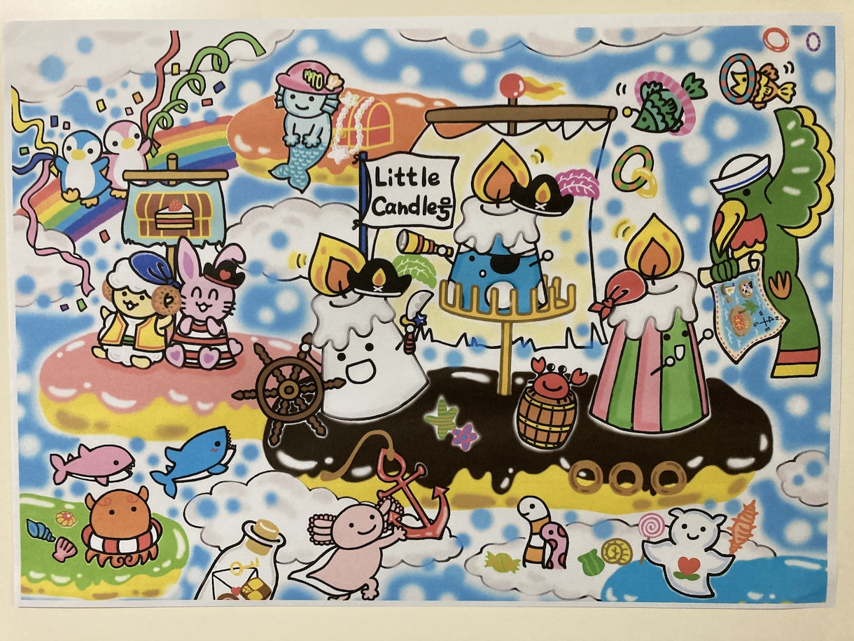 キャラクターイラストお描きします あなたと一緒に生きるキャラクターを。 イメージ10