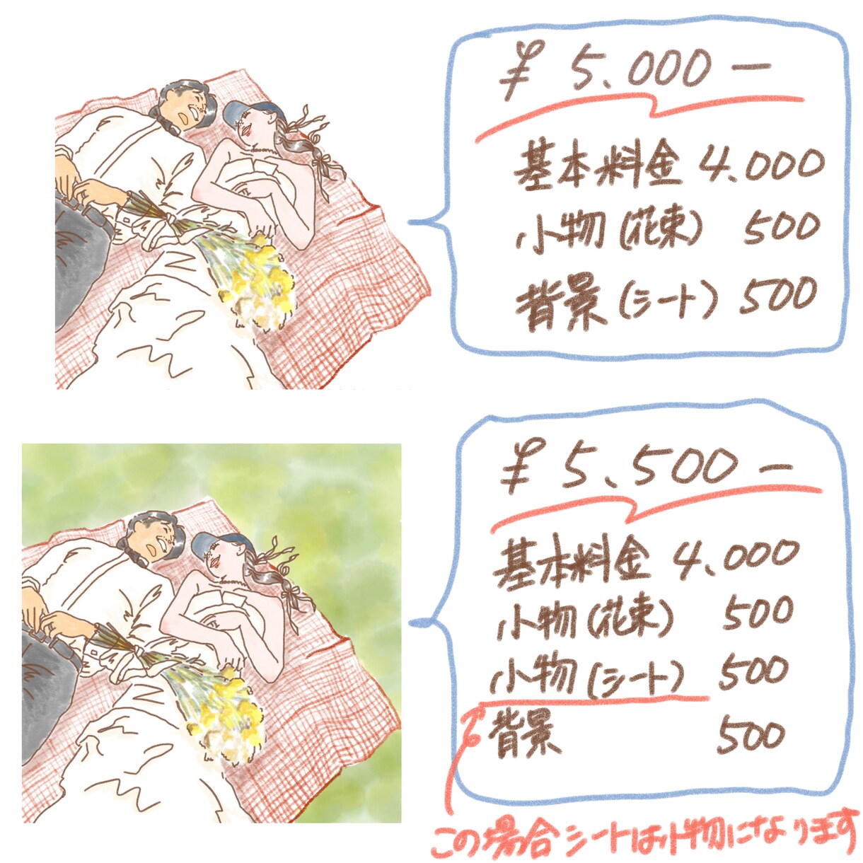 お写真を元にイラストを作成します あなた「らしい」を大切にした、表情のあるイラスト イメージ5