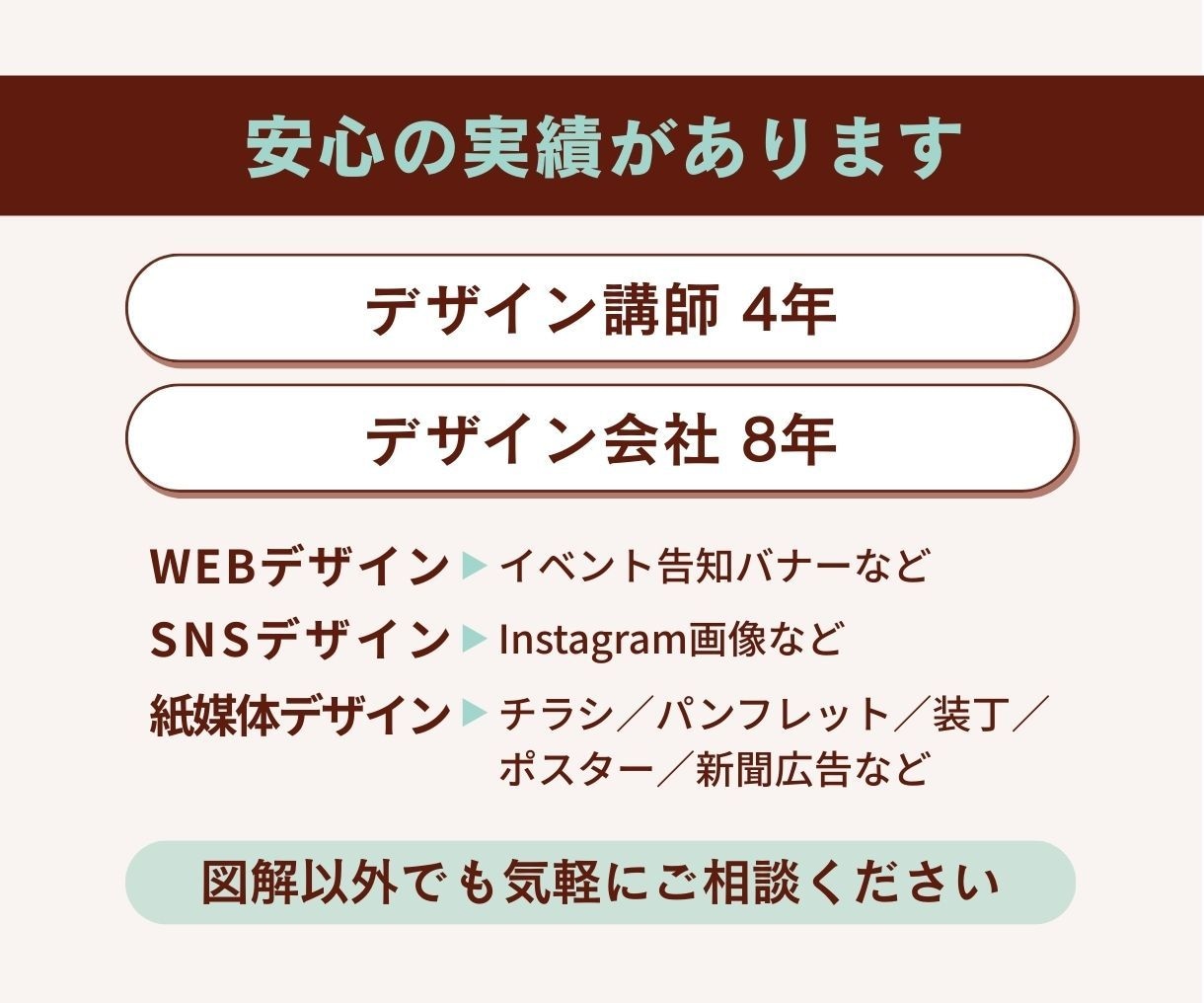 文章を分かりやすい図解デザインに作成します 「図解 × SNS投稿で想いを伝えたい方へ」 イメージ5