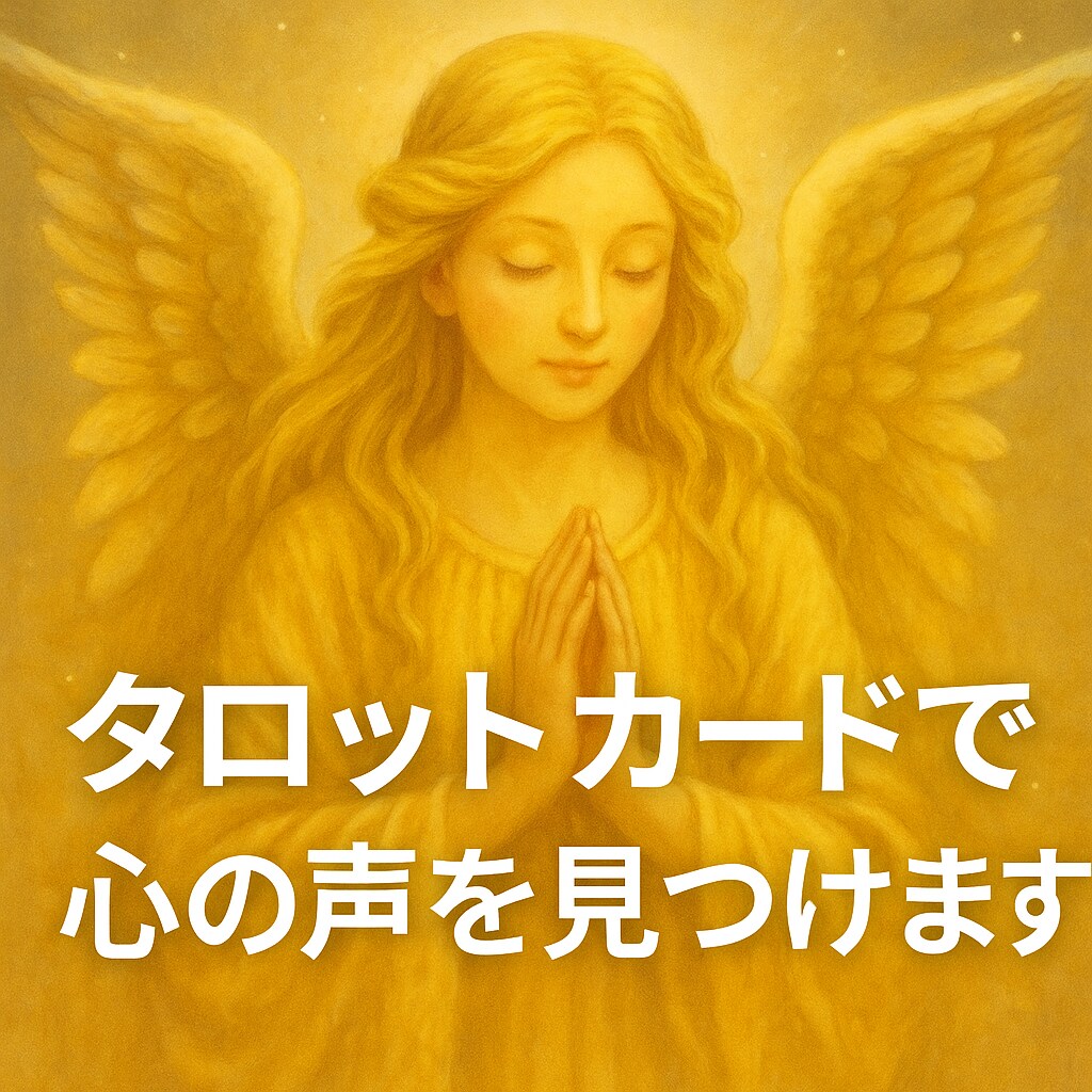 タロットカードであなたの本当の心の声を見つけます 迷いやモヤモヤの奥にある“本当の気持ち”を深掘りします♡ イメージ1