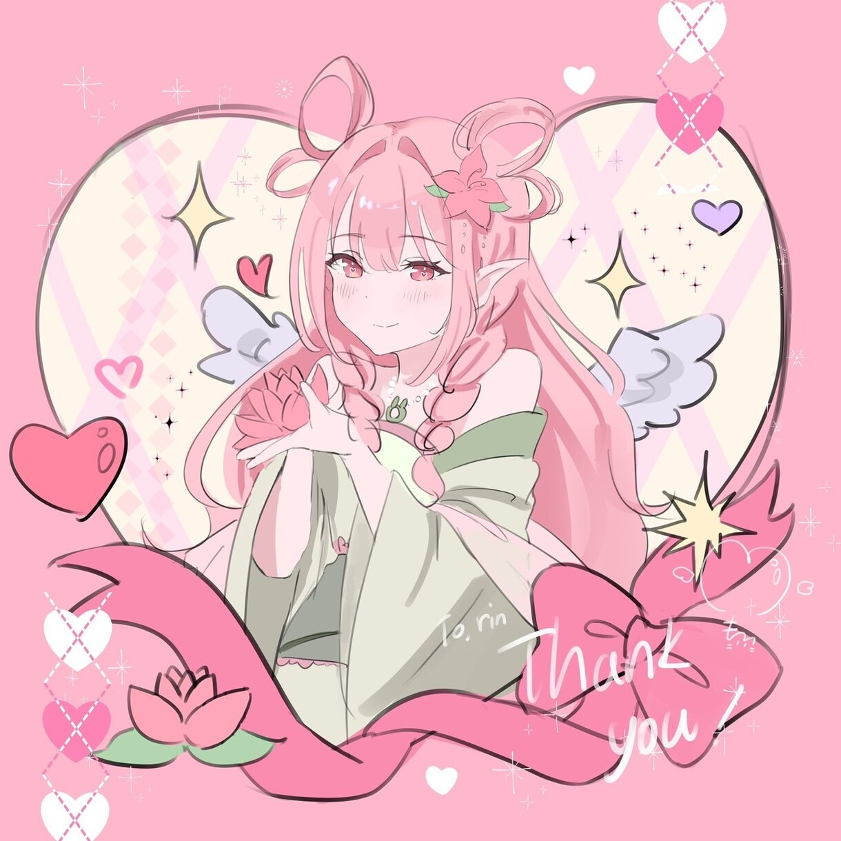可愛い女の子のイラスト承ります 現役美大生です！4年で時間あるのでスピード納品可能です！ イメージ4