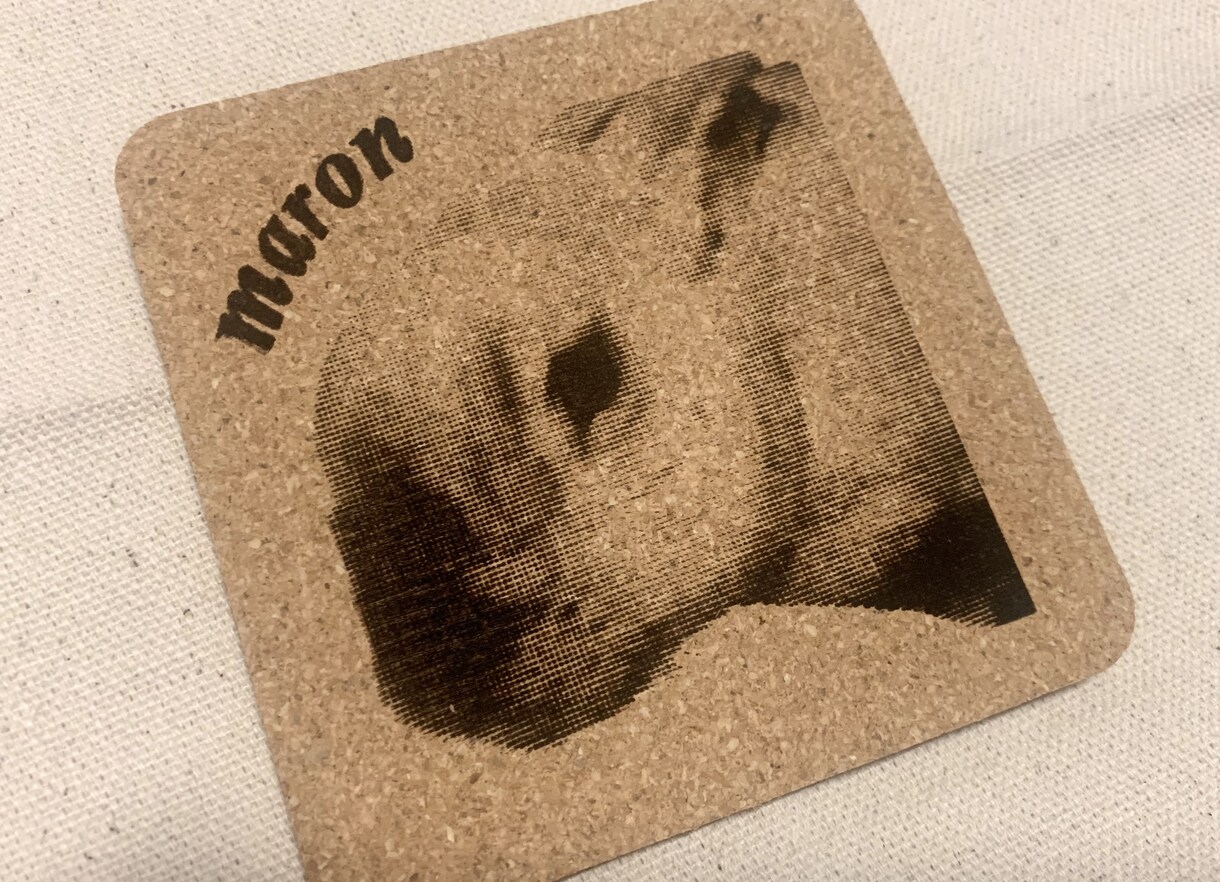ペットの写真をオリジナルコースターにします ペットのオリジナルアイテムを作りませんか？ イメージ4