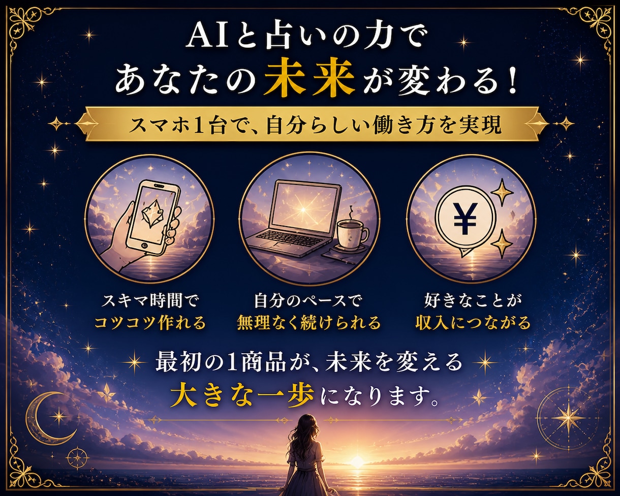 初心者OK｜AIで収益化する方法を完全解説します 顔出し不要・在庫不要・AI活用OK。 イメージ5
