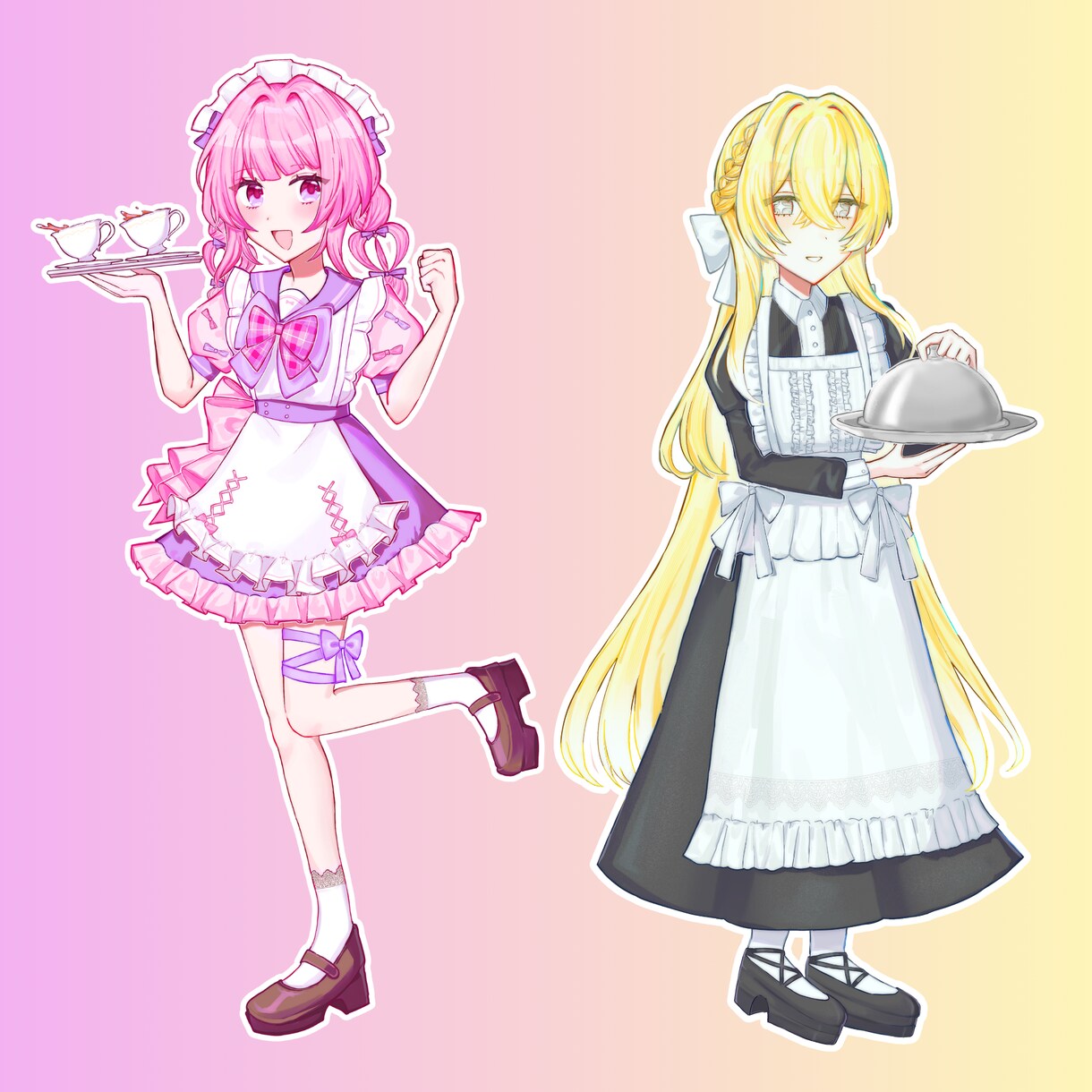 立ち絵イラスト制作します ポップで可愛い立ち絵を制作します！ イメージ2