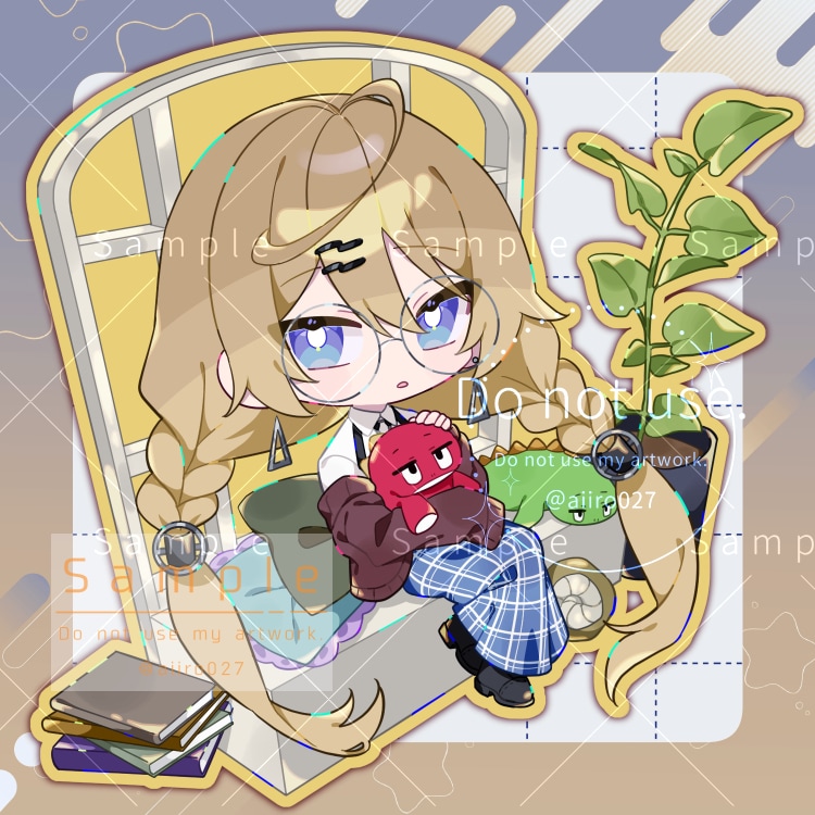 もちっとキラっとデフォルメ絵描きます グッズ制作や鑑賞、プレゼントなどに！ イメージ1