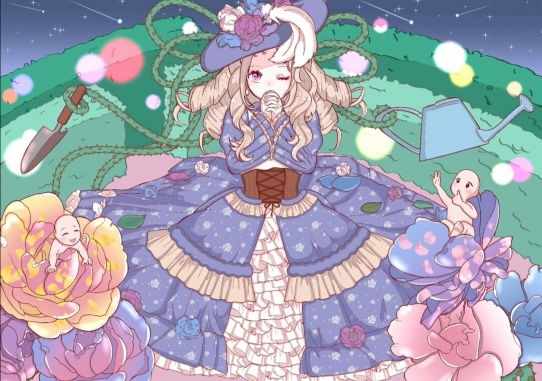 最短3日！アイコン・ヘッダー、1枚絵作成します 「キラキラ」「かわいい」目を引くようなイラストを描きます！ イメージ6