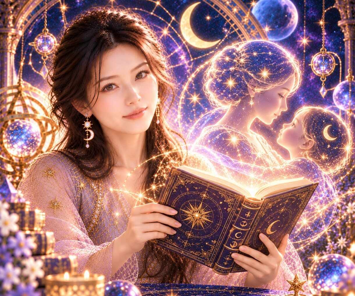 子どもの才能と個性｜育て方を星から読み解きます 親子の相性も一緒に見ながら、この子に合う関わり方を探します イメージ1