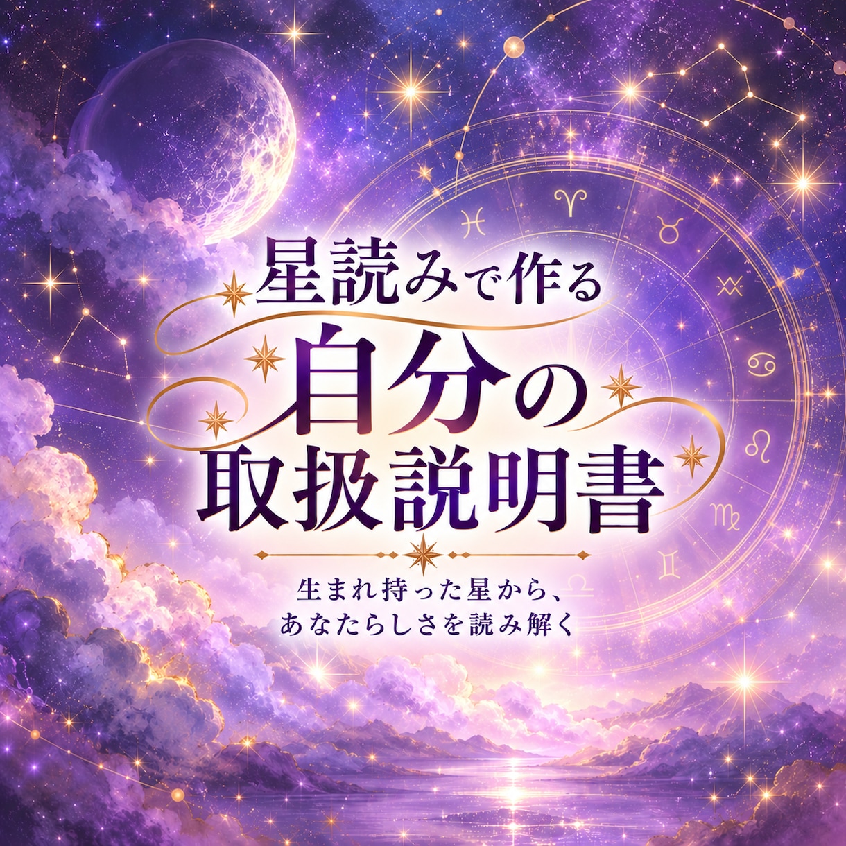 星読みで作る 自分の取扱説明書をお送りいたします 「生まれ持った星から、あなたらしさを読み解きます」 イメージ1