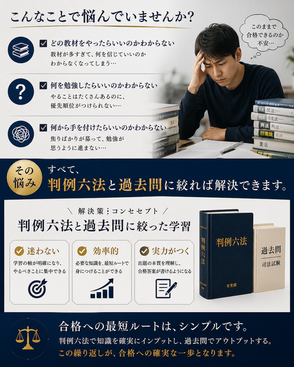 司法試験の受験相談に対応します 司法試験の受験相談(答案、スケジュール、勉強方法)にのります イメージ4