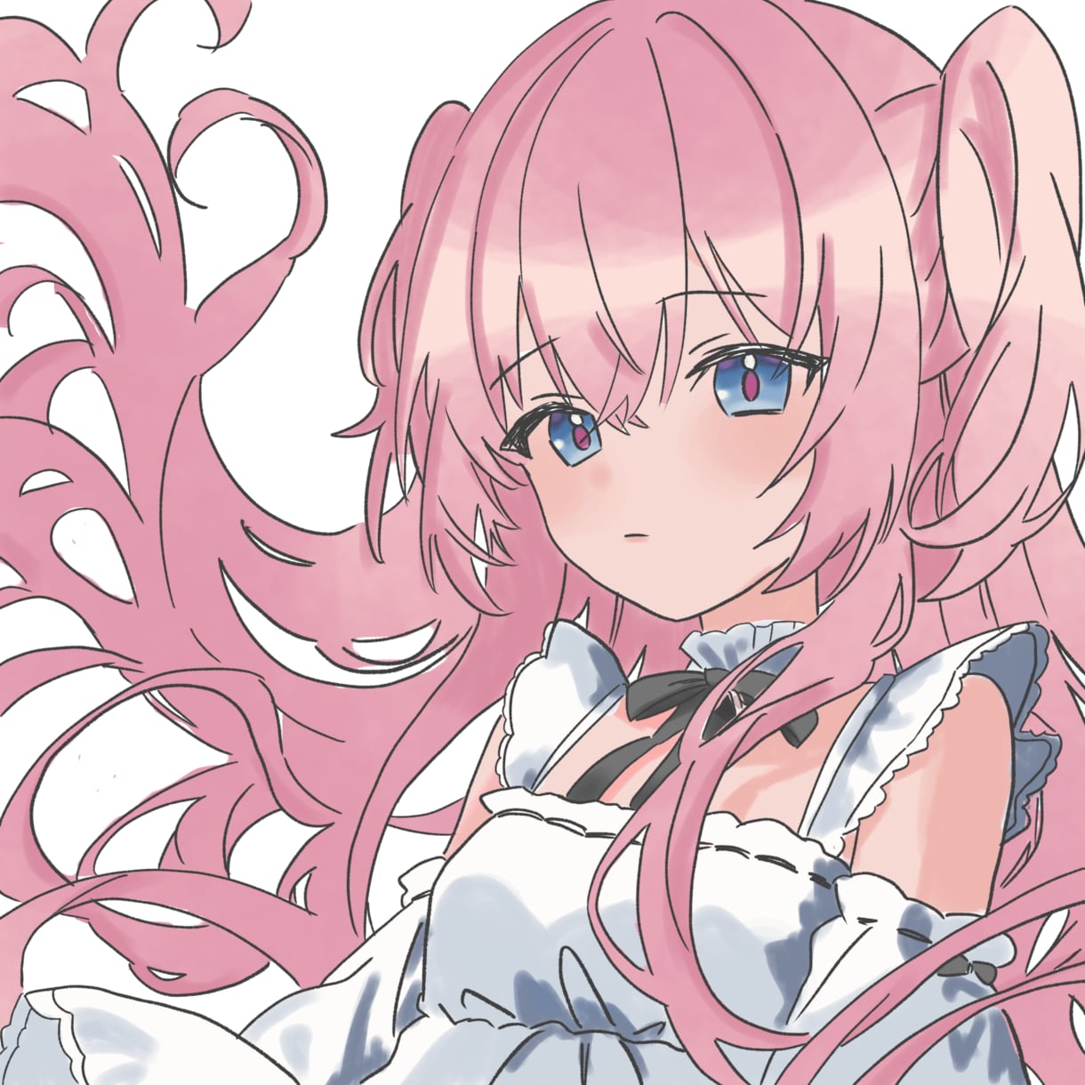 様々なSNSでお使いいただけます 背景透過済み、立ち絵としても○。 イメージ1