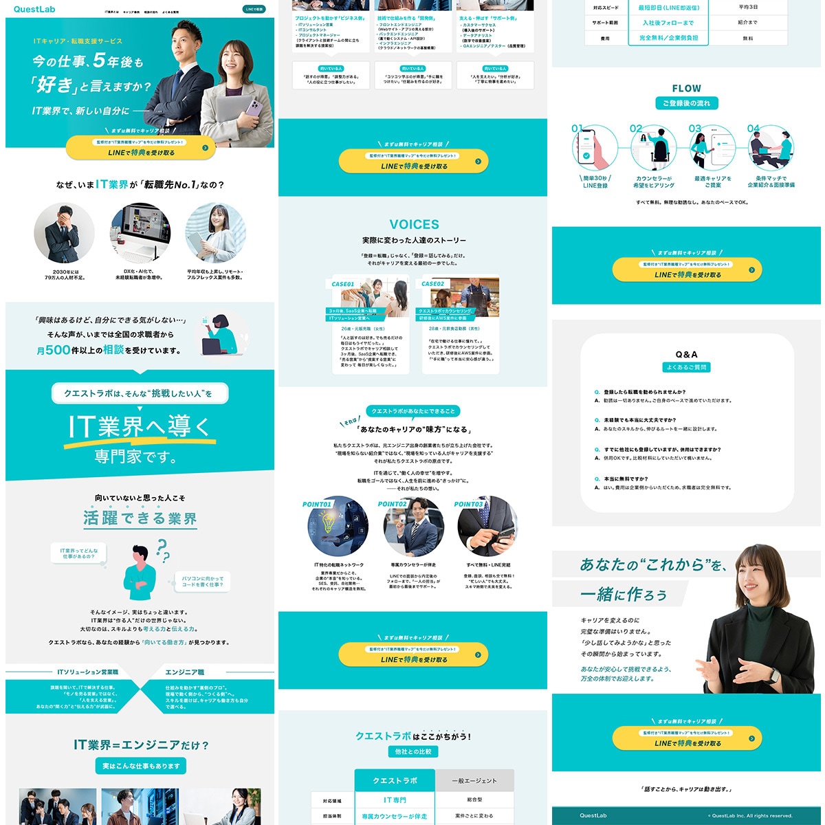 反応が上がるLPを初心者でも安心制作します 集客力と訴求力を両立したLP、制作しませんか？ イメージ6