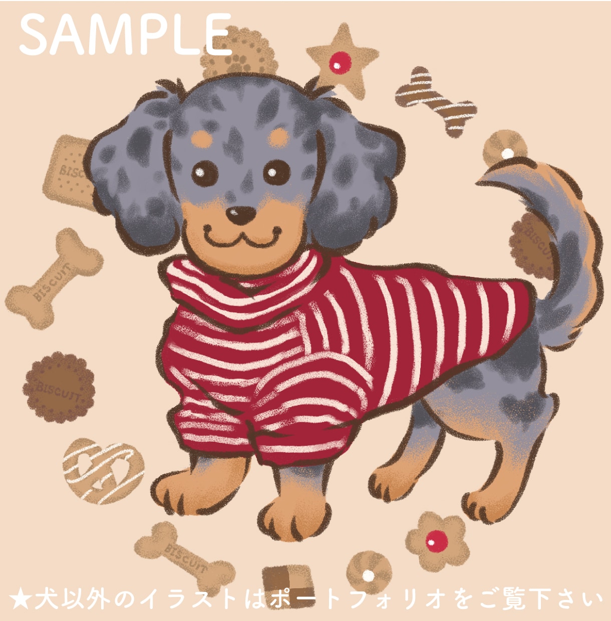 ゆるくてかわいい動物アイコンお描きします かわいいペットをイラストにしてみませんか？ イメージ5