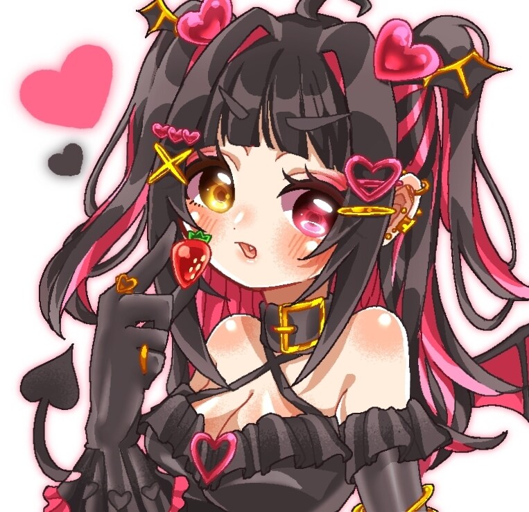 可愛いアイコン描きます キラキラとした可愛い女の子を描けます！ イメージ2