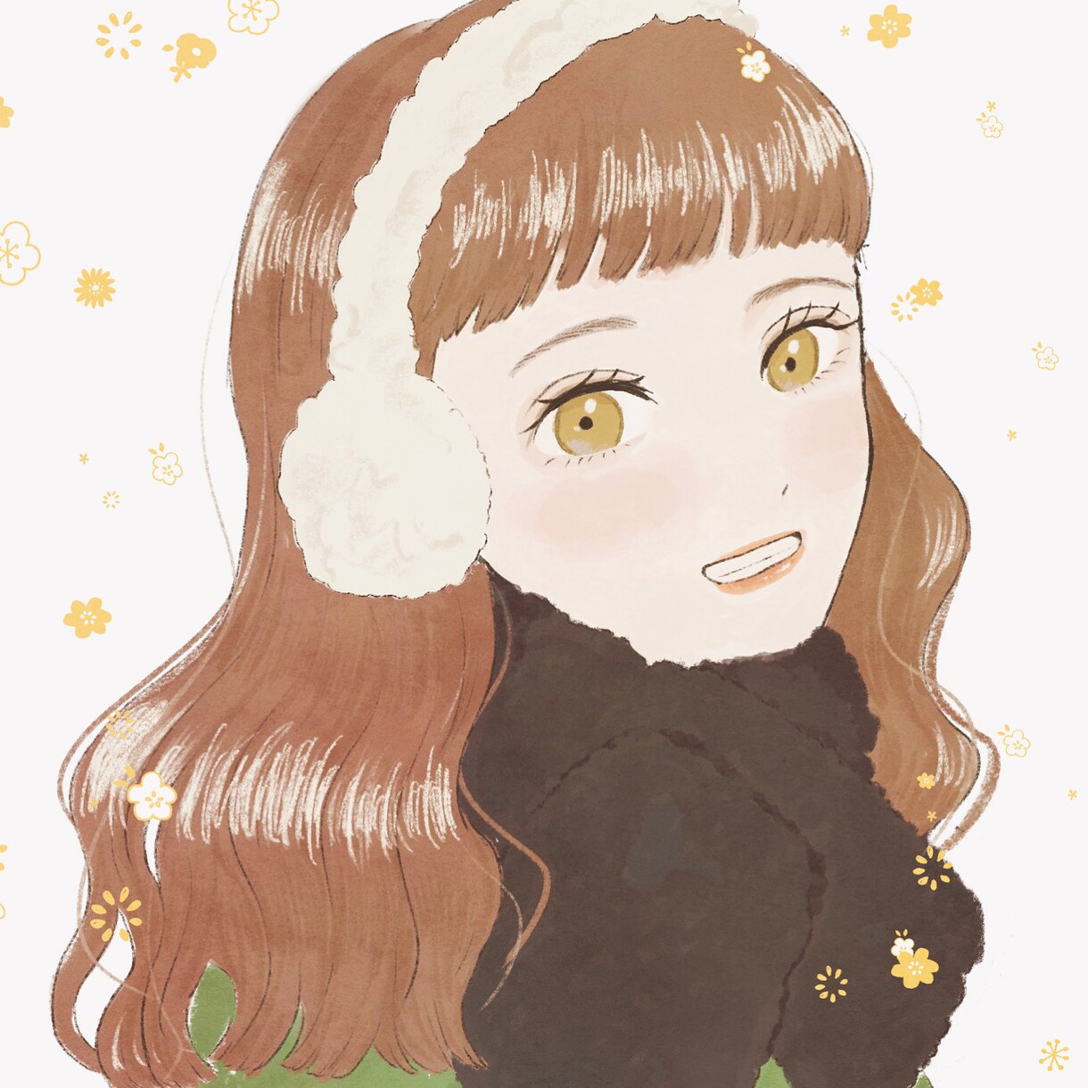 SNSアイコンを依頼者様と一緒に作ります 依頼者様のアイデアをふんわり可愛いイラストで表現します！ イメージ2