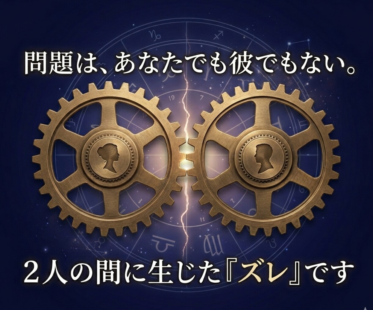 連絡が減った彼との心のすれ違いを軌道修正します 2人の関係が停滞している原因の「ズレ」を特定し関係修復へ イメージ4