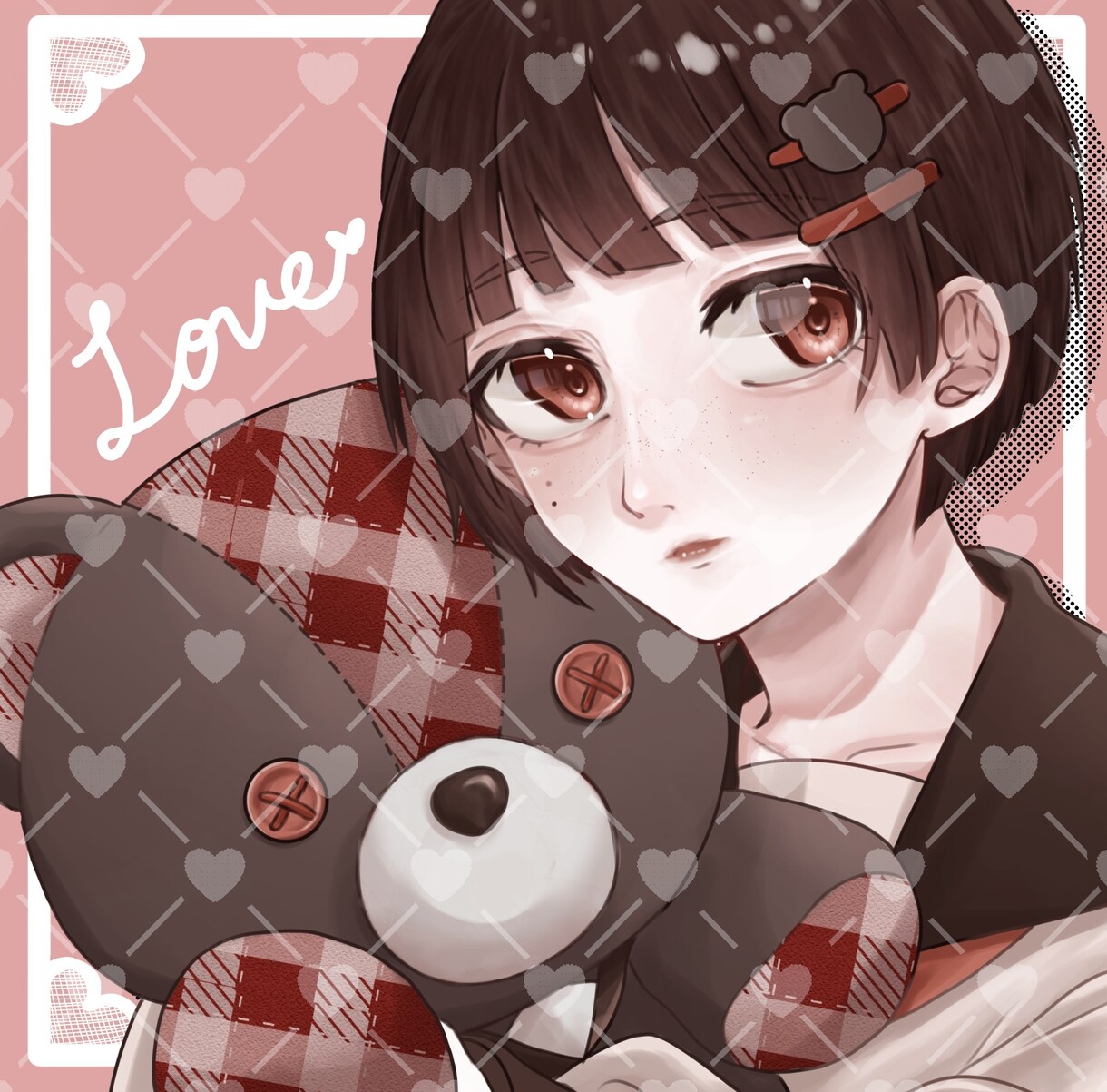 SNS用のアイコンイラスト作成します SNS等で使えるアイコンイラスト(顔メイン)を作成します。 イメージ3