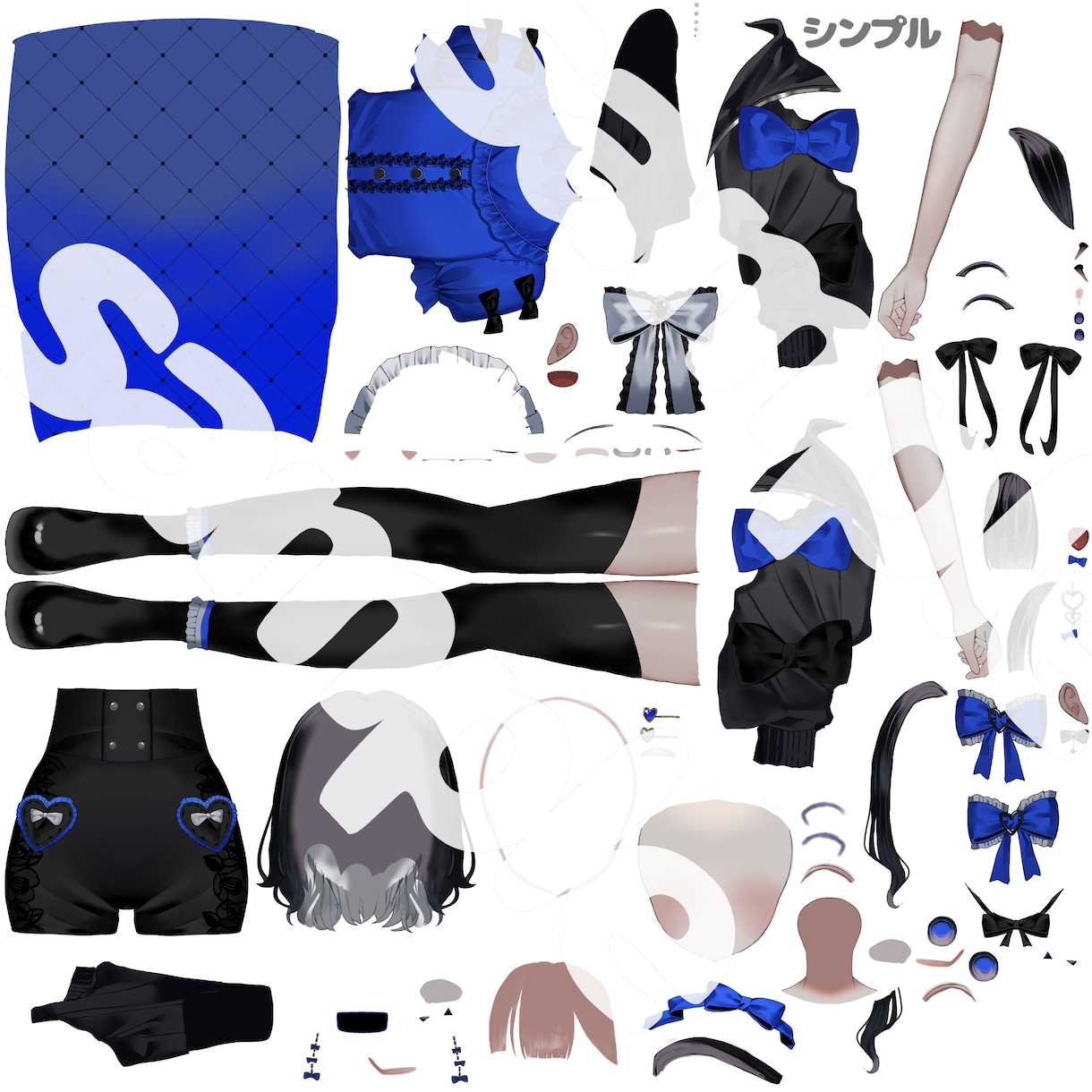 個性的で目立つVTuber作成します どんなことでも対応可能！可愛いキャラからかっこいいキャラまで イメージ5