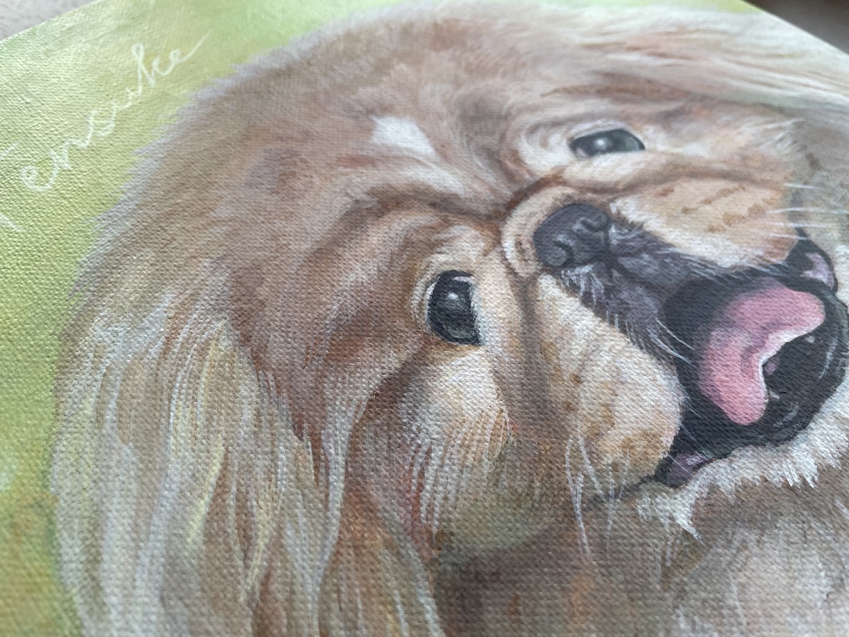 ペットのリアルな似顔絵を制作します 美術大学・大学院で培った技術を生かしてリアルに仕上げます。 イメージ7