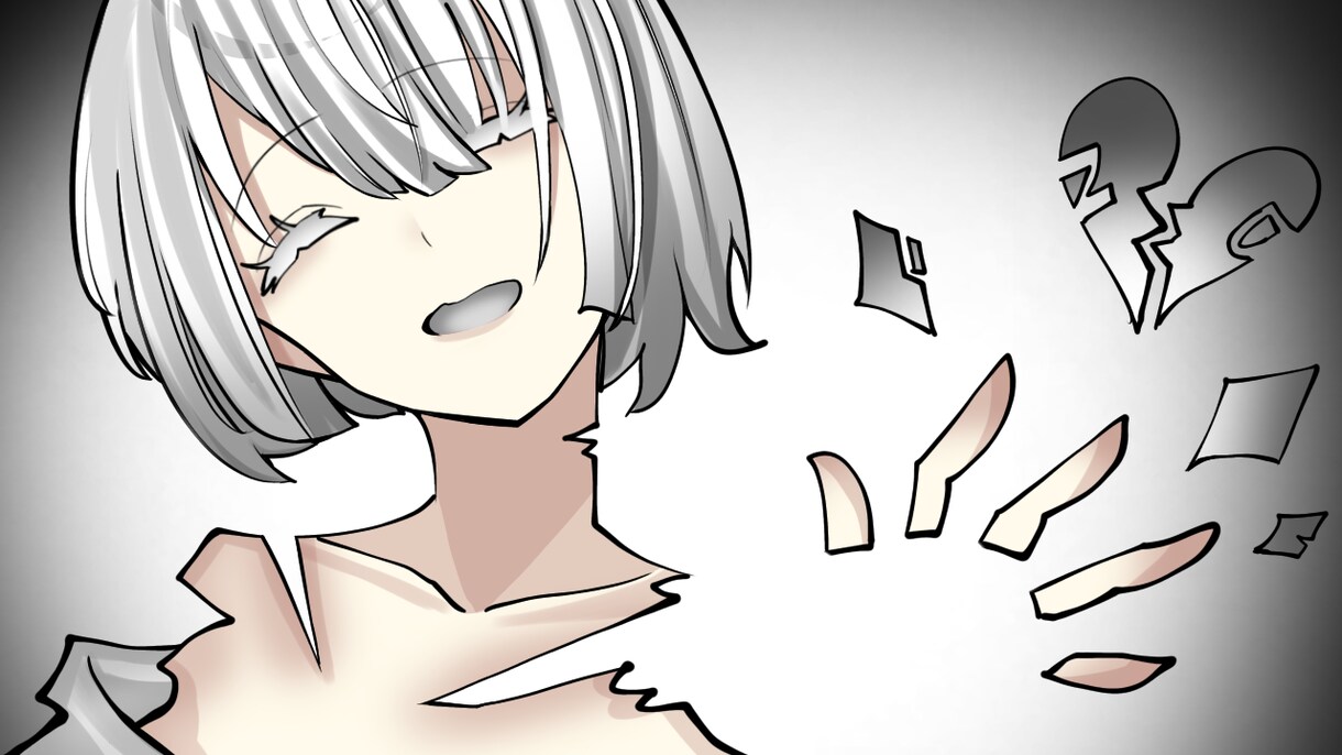 ボカロ曲歌ってみたMV、これらのイラストを描きます ご要望に沿った絵を描きます！(バストアップ構図のみ) イメージ4