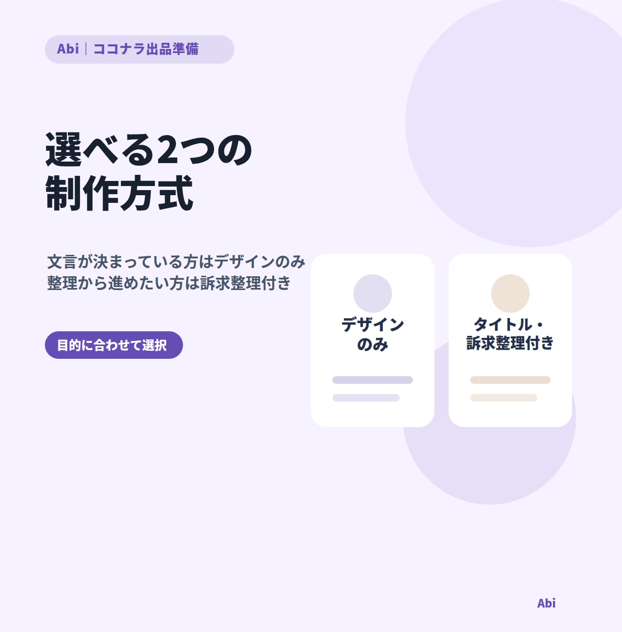 ココナラの出品画像・サムネイルをデザインします すでにある文章を、見やすく・伝わりやすく整える画像制作 イメージ2