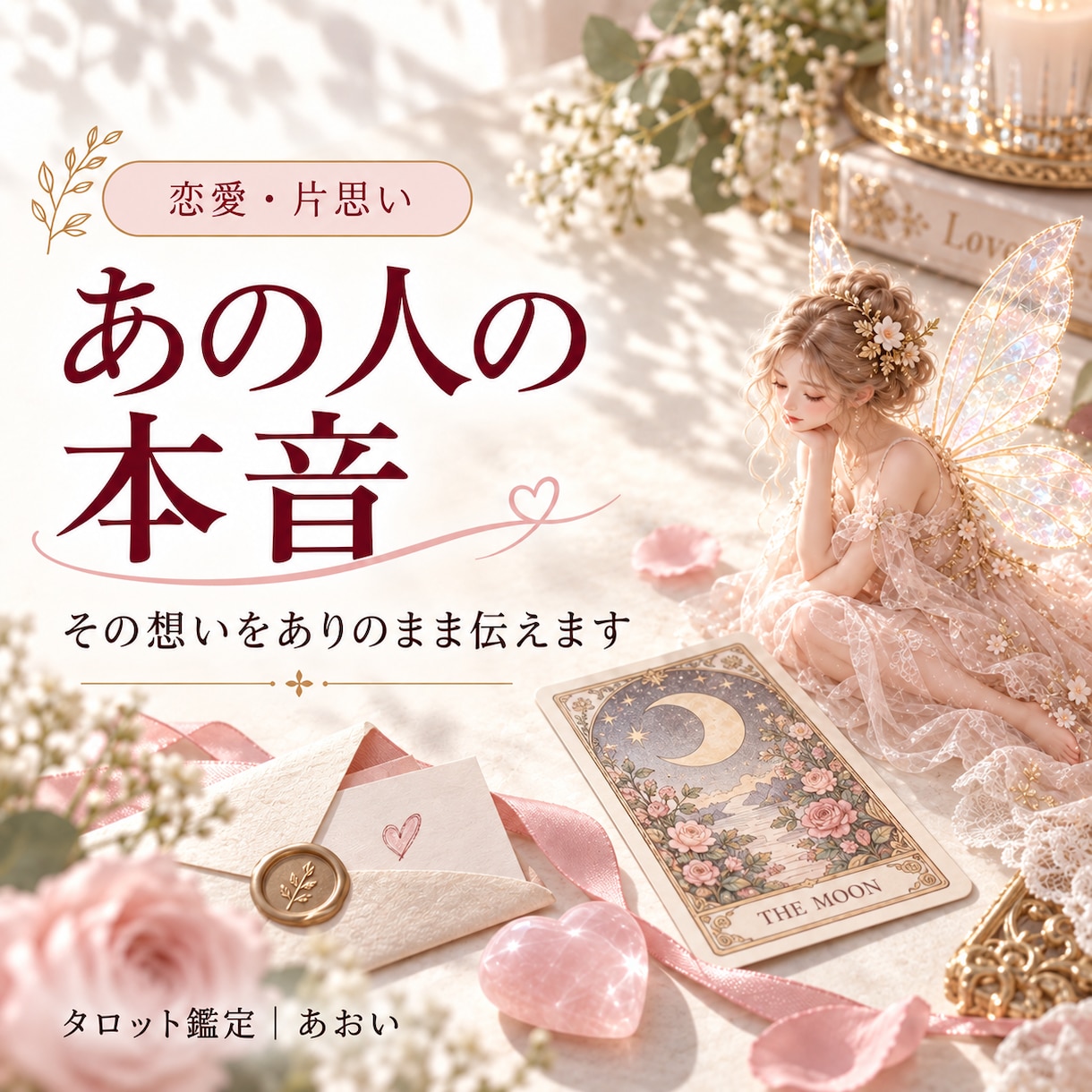 その想い、隠さず、ありのままをあなたに伝えます 気づいていない自分の思い、気になりませんか？ イメージ1