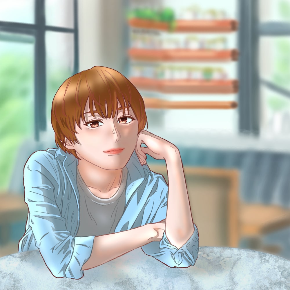 リアル寄りイラストで写真より印象的に描きます 起業家さんや個人事業主さん必見！ イメージ8