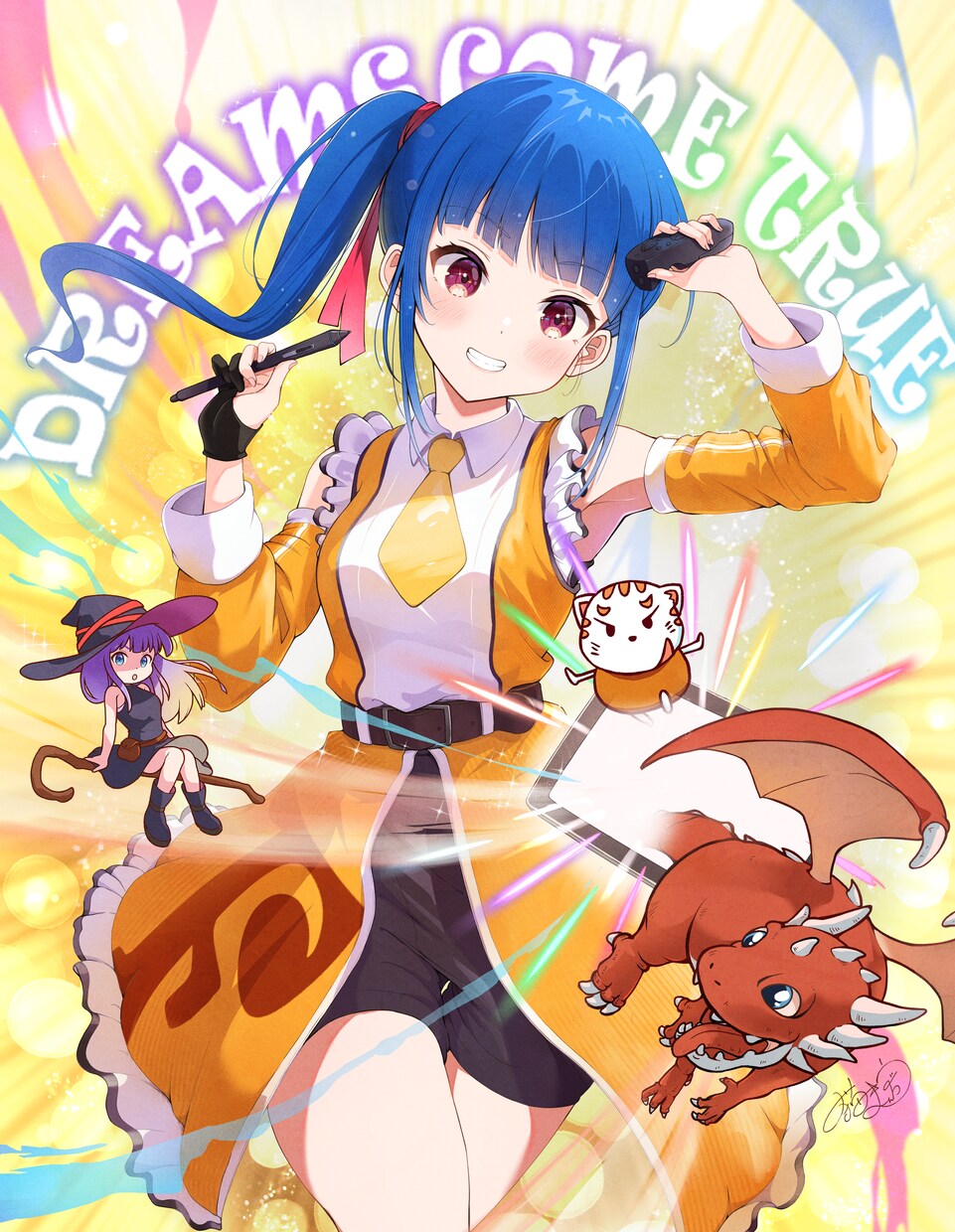 世界観にぴったりのキャラクターを制作します VTuber／ゲーム／ライトノベル／立ち絵／一枚絵用にも対応 イメージ1