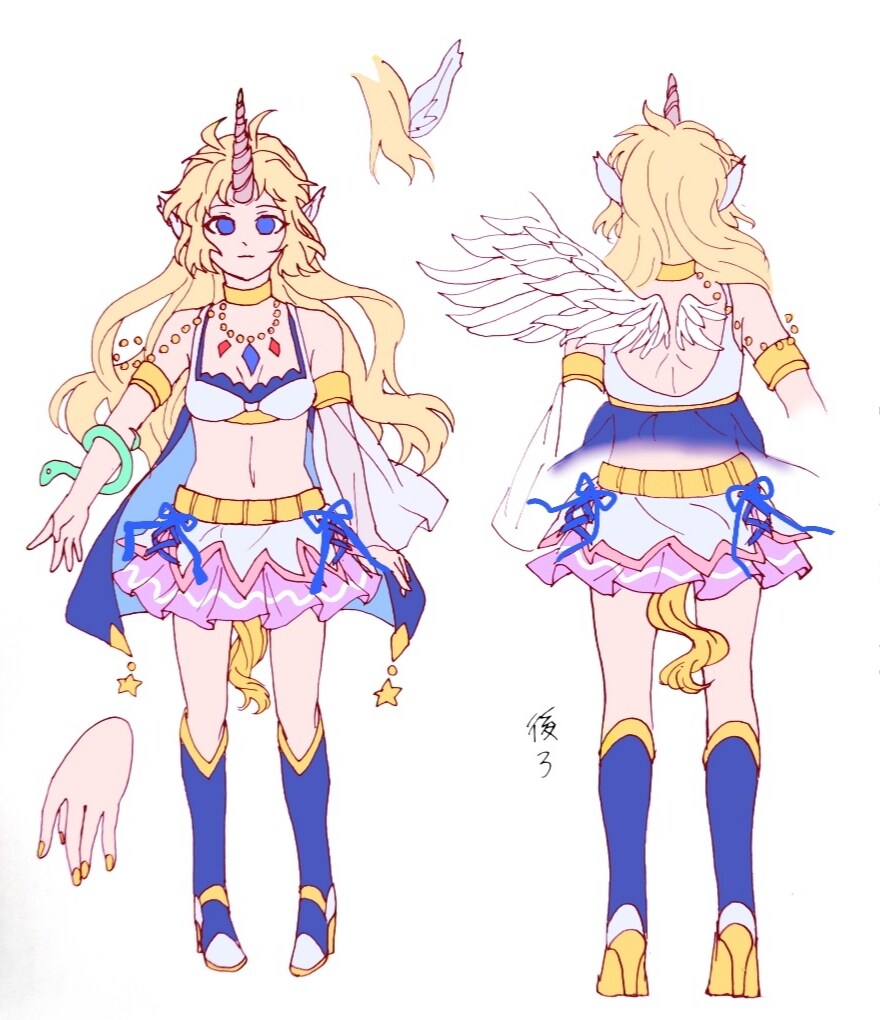キャラクターデザインします 自分のオリジナルキャラクターを！ イメージ3