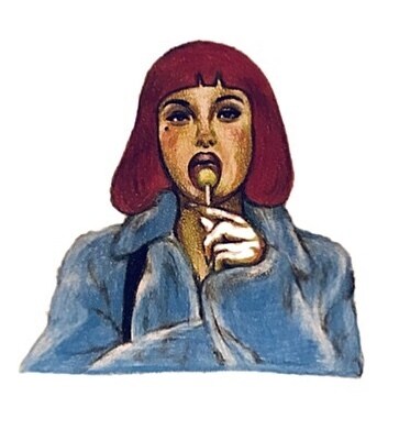 挿絵、イラスト、アイコンなど色鉛筆で可愛くかきます 雑誌の挿絵、個人の似顔絵、星座占いイラストなど イメージ1