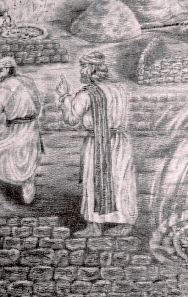 歴史・古代史などの人物風景画をモノクロで描きます 文章に添える白黒の挿絵を描きます。歴史や文献、古代史など。 イメージ1