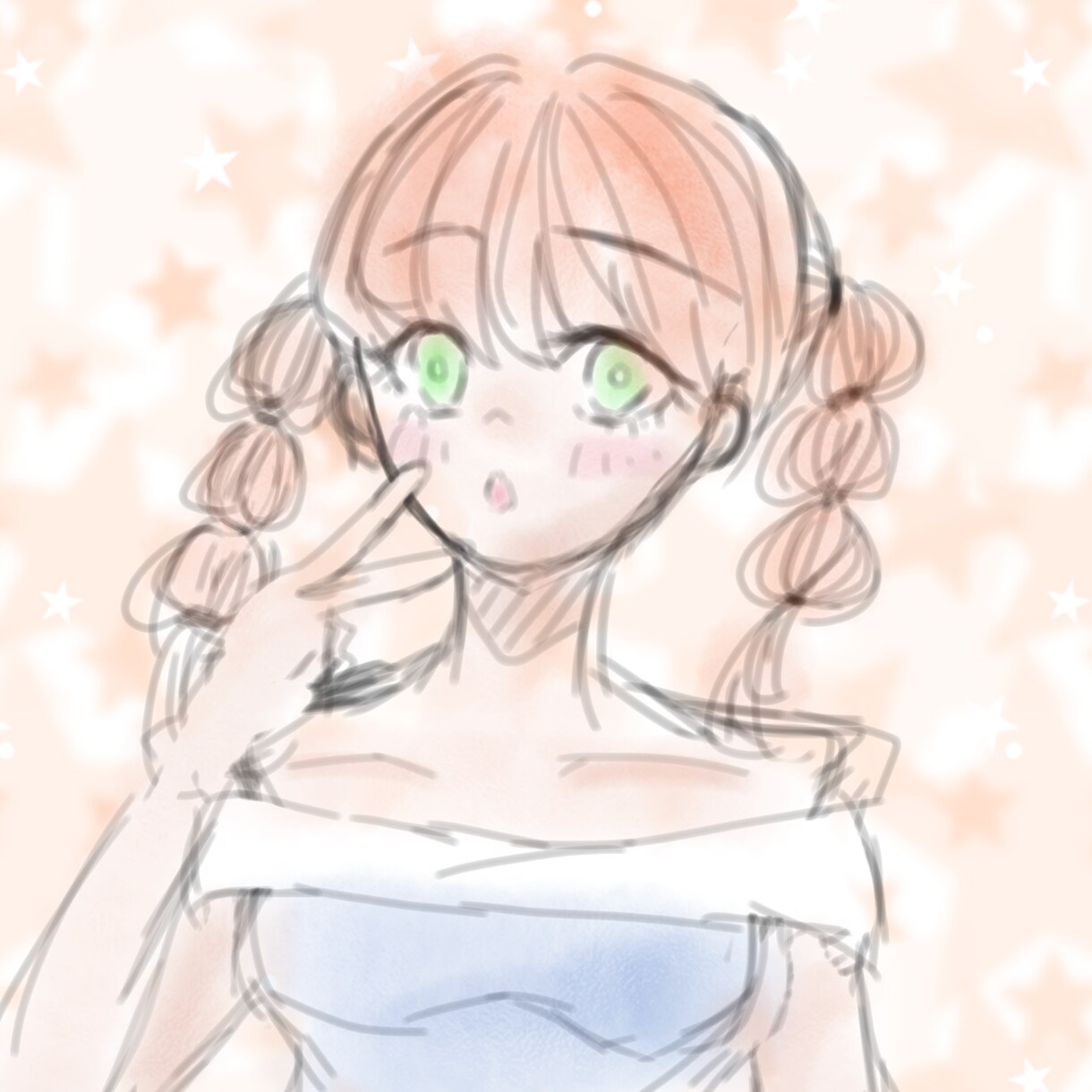 アイコンイラスト作成します 水彩画風の優しい雰囲気のイラスト作成！ イメージ3