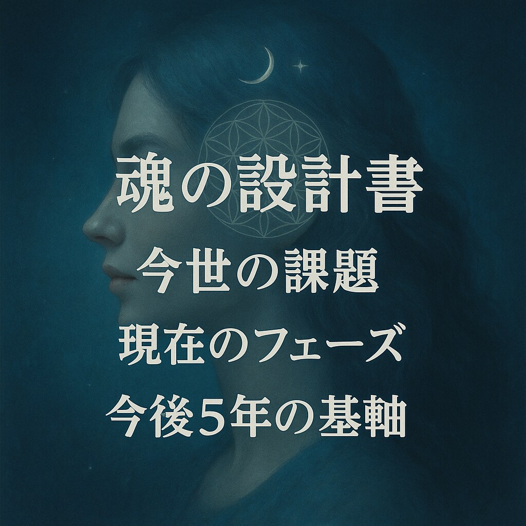 あなたの魂の設計書を読み解きます 自身の魂の意図を知ることであなたの現実は好転し始めます イメージ1
