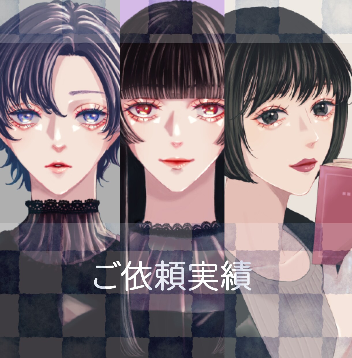 アイコン作成いたします 厚塗り風のイラストにて/イケメン/美男子/美形/耽美 イメージ7
