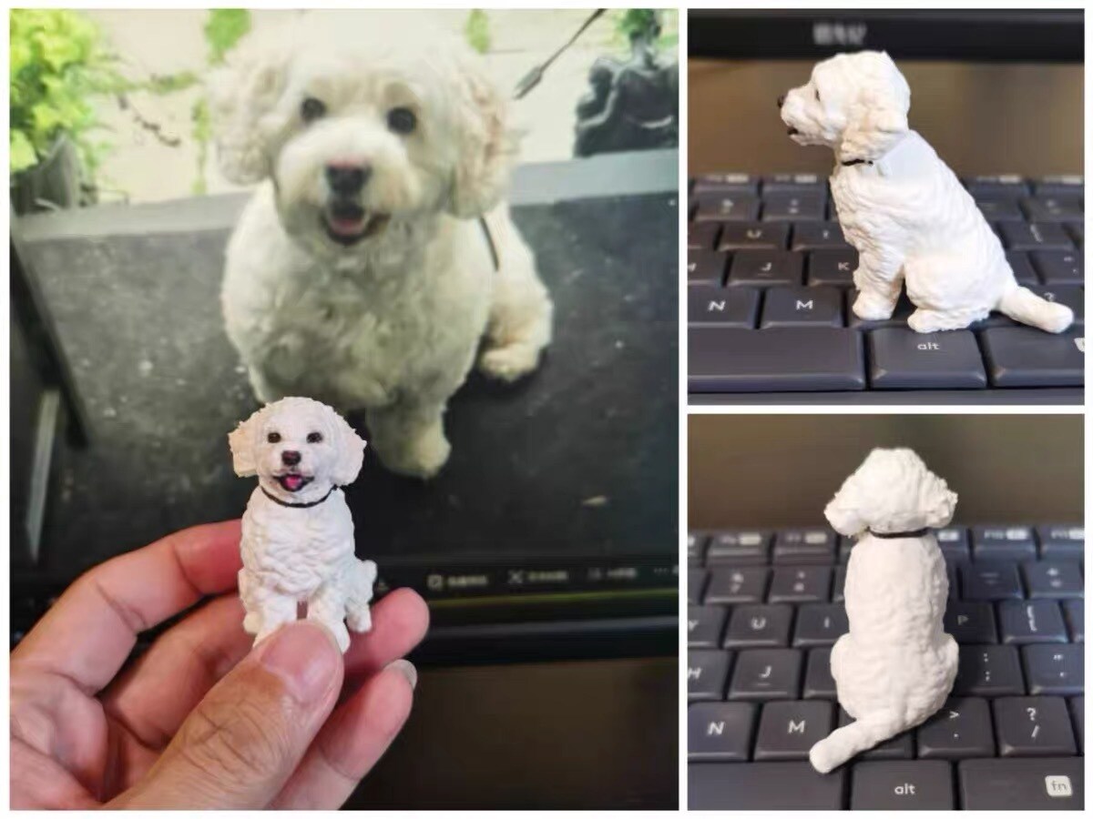 愛犬愛猫のオーダーメイド3Dフィギュアを制作します 写真から息づくような立体へ　驚きのコスパでの至高のメモリアル イメージ8