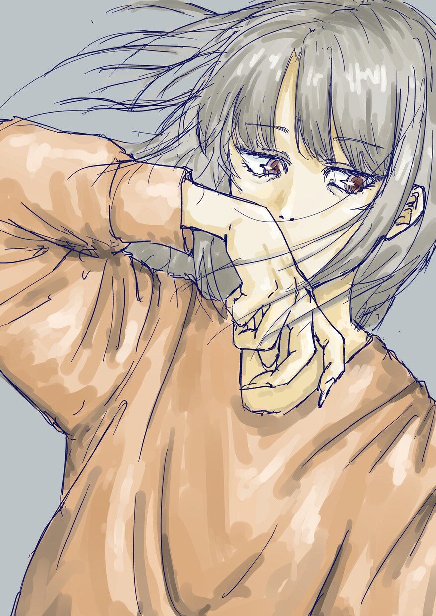 サムネイル等のイラストを描きます アンニュイな感じが好きです。精一杯頑張ります。 イメージ4