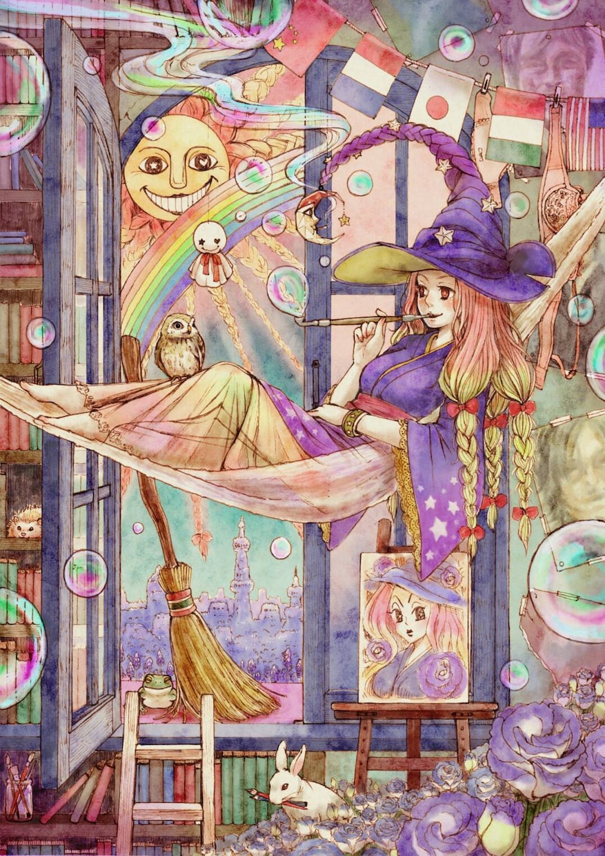 個人、同人応援特価 密度の高いイラスト描きます 個人活動の作家さんのCDジャケットや表紙、プレゼントなどに イメージ1